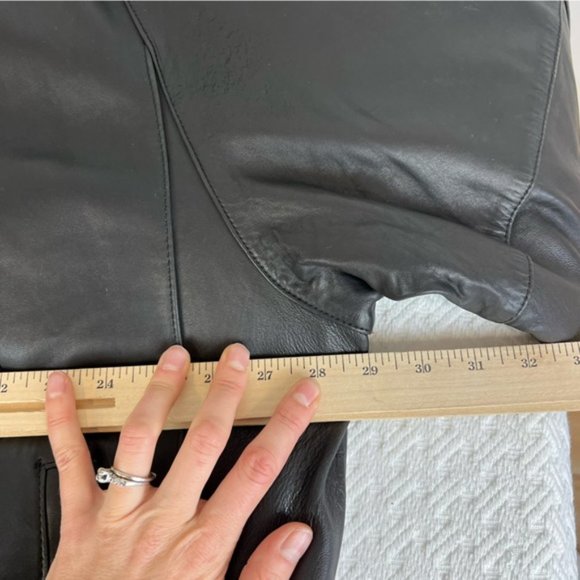 Vintage Cheerios Racing Men's Leather Jacket - Size 2XL - Picture 10 of 12